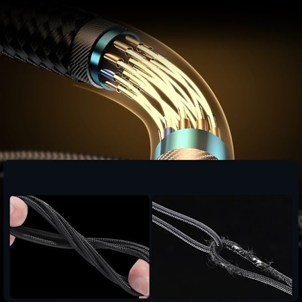 Vinklad iPhone Lightning-kabel - USB-C för snabbladdning 20W 1,2m svart