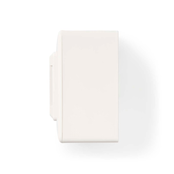 Network Wall Box | In-Wall | 2 port(e) | CAT5e | Lige | Kvinde | Forgyldt | ABS | Hvid | Boks