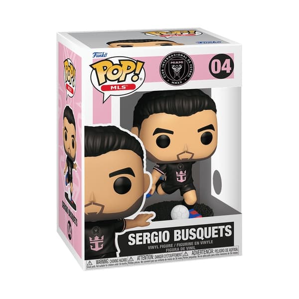 Sergio Busquets Funko Pop! Vinylfigur - Inter Miami Samlarobjekt
