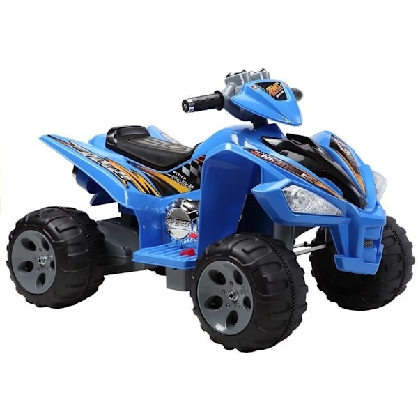 Blue Electric Quad: 12V akku, kaksoismoottorit, kaukosäädin