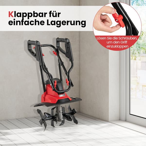Elektrisk rorpind 1200W – 36cm Bredde, 22cm Dybde