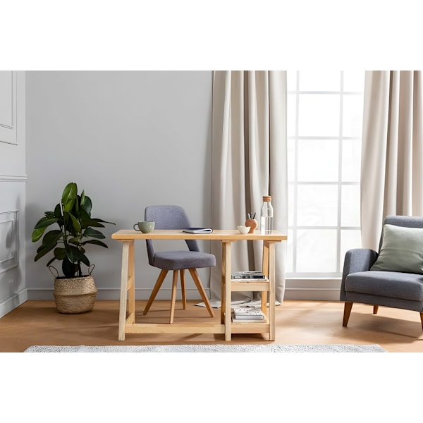 Studiebord Perla - Birk