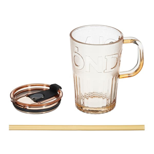 Sæt med 10 drikkeglas med hank