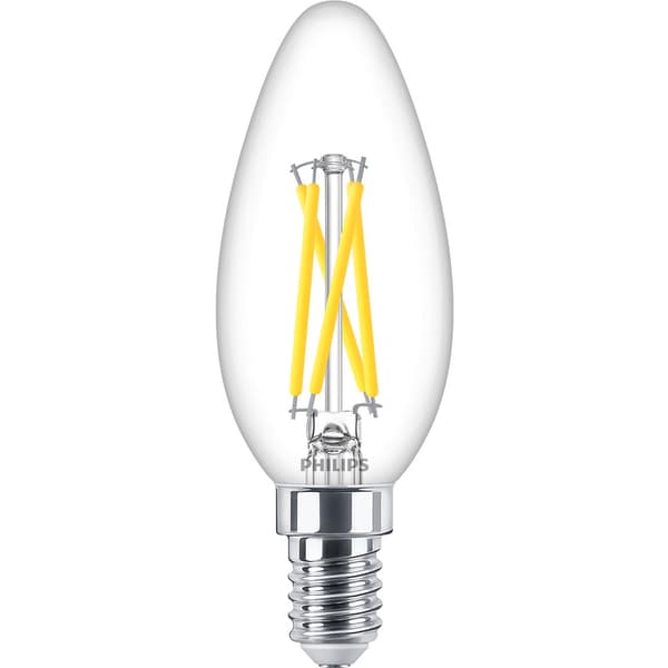 LED E14 Kron 2,5W (25W) Klar Dim WarmGlow 340