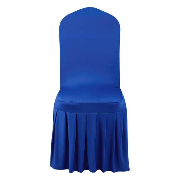 Stolebetræk, 30-pak, blå stretch polyester spandex
