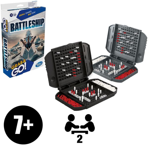 Matkapeli Battleship Grab&Go