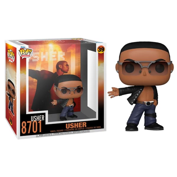 Usher 8701 Pop Figur samlerobjekt, 4-tommers størrelse