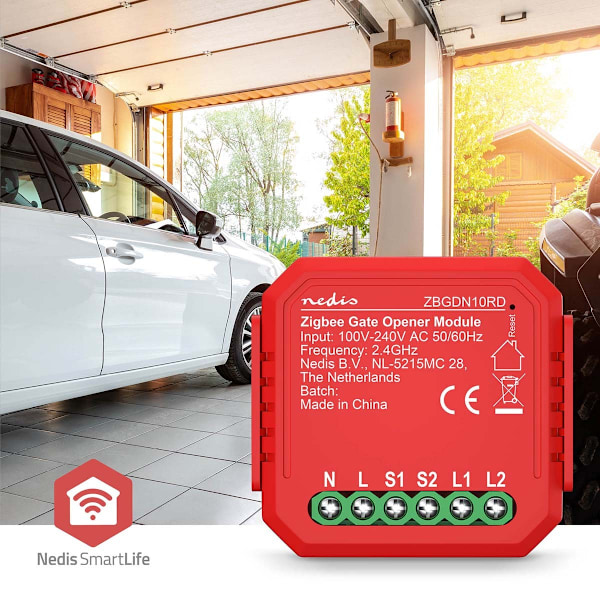 SmartLife Power Switch | Zigbee 3.0 | 2,5 W | Terminalforbindelse | App tilgængelig til: Android™ / IOS