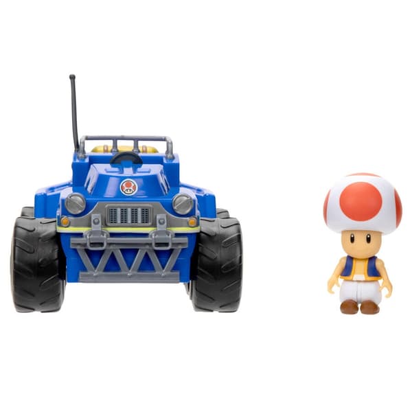Toad Kart figur, 7 cm samlelegetøj til Mario Kart fans