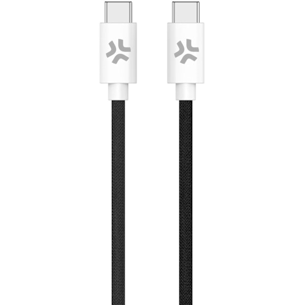 USB-C - USB-C kabel 60W 1,5 m Sort