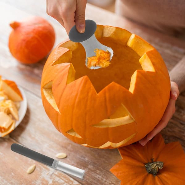 Frukt- och grönsaksstenare, pumpa, 4 st.