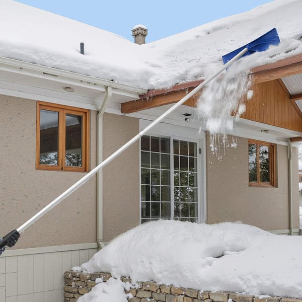 Kattolumihara, 24 tuuman PP-terä, 1,18–5,55 m, pyörät