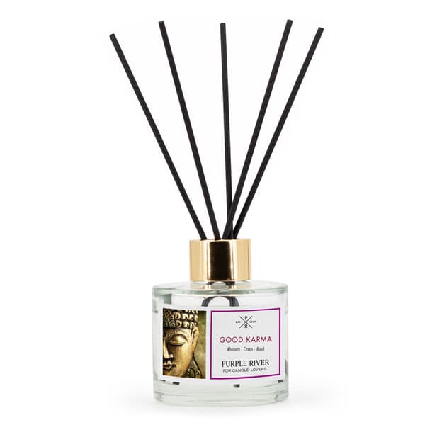 Rørdiffuser 100ml Glas – Langtidsholdbar Duft