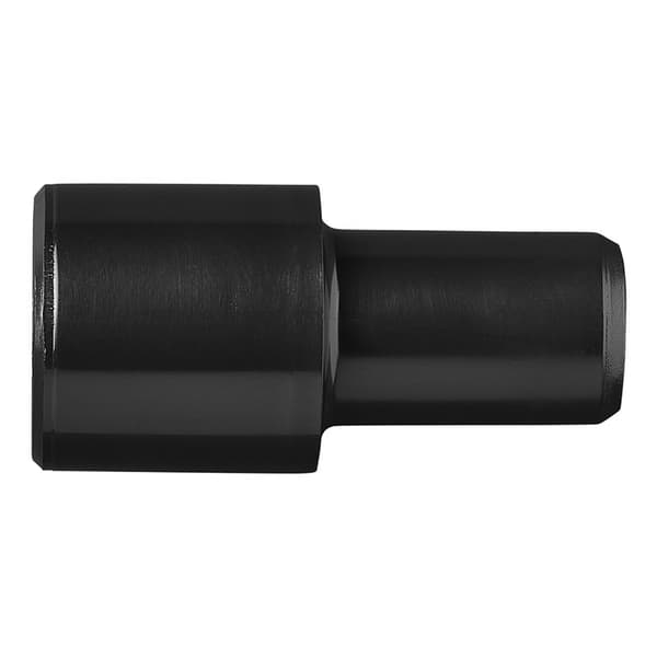 Jätevesiputken sovitin, 28 mm - 19 mm, musta PE