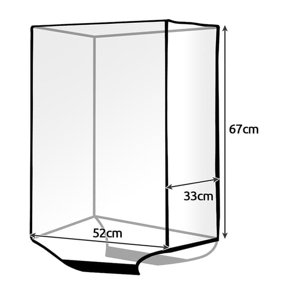 Trizand 23922 transparent resväskfodral