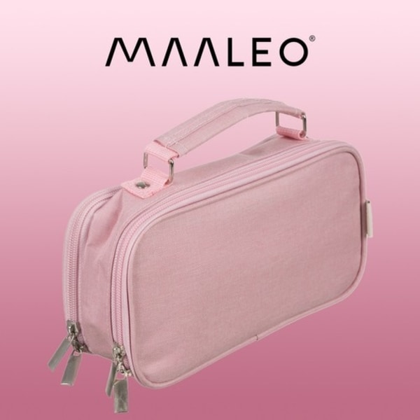 Kaksoispidennettävä penaali - vaaleanpunainen Maaleo 24517