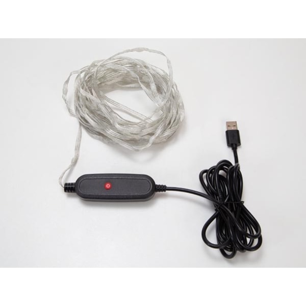 Tuya Led - 7,5 M - 75 Multicolor Lamper - Transparant Wire - Smart