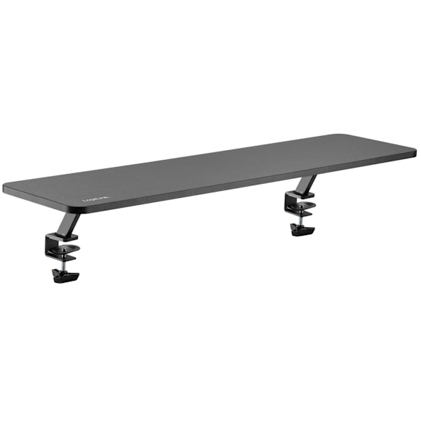 Skærmhylde 1000x260mm Sort Sort
