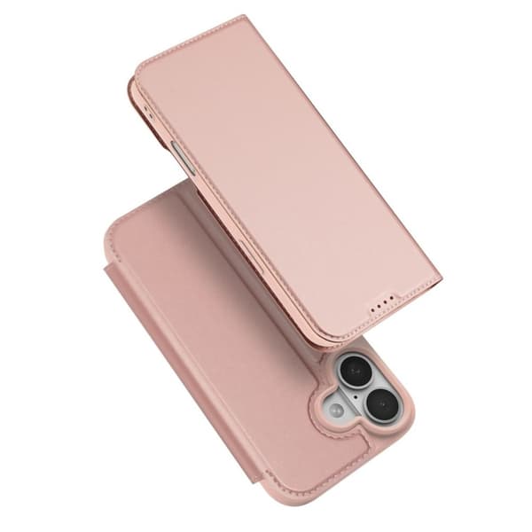 DUX DUCIS iPhone 17 Cover med Stander - Lyserød