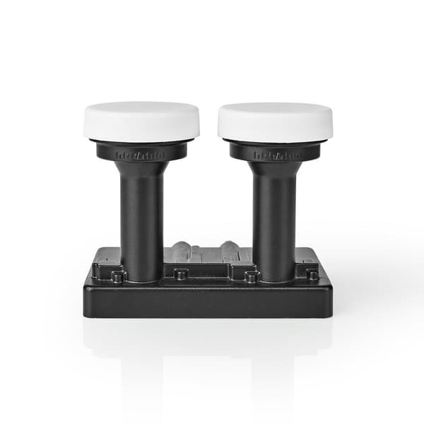 LNB | Quad Monoblock 6.0° | Udgangsforbindelse: 4x F-Connector | Støjfigurinterval: 0.85 dB | Konverteringsydelse: 52 - 67 dB | Sort | Egnet til: Astr