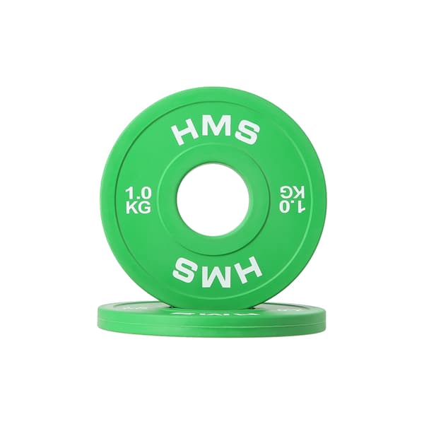 Olympic Bumper Plate Par, 1 kg styck