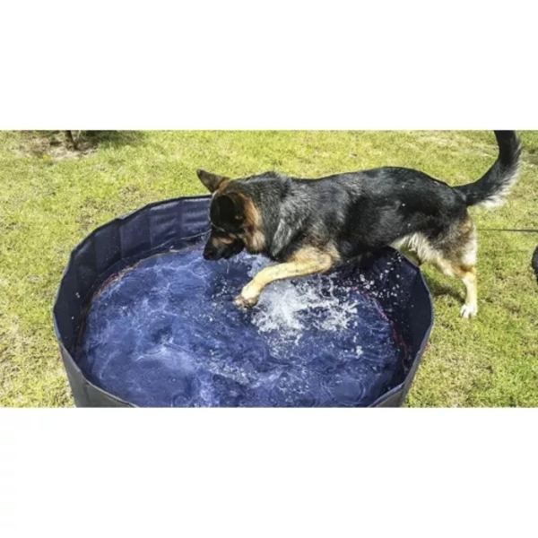 Hopfällbar pool/hund lekhage 120x30 Purlov 23831