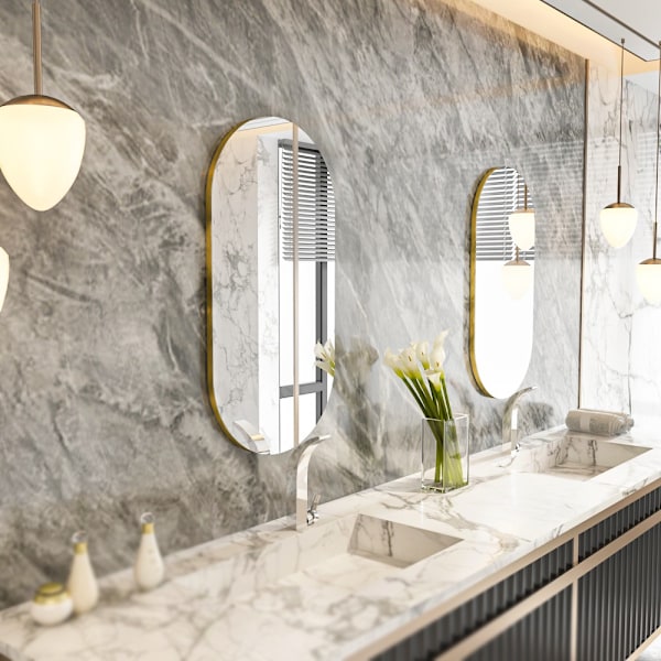 Mirror Riors - Transparent, Guld