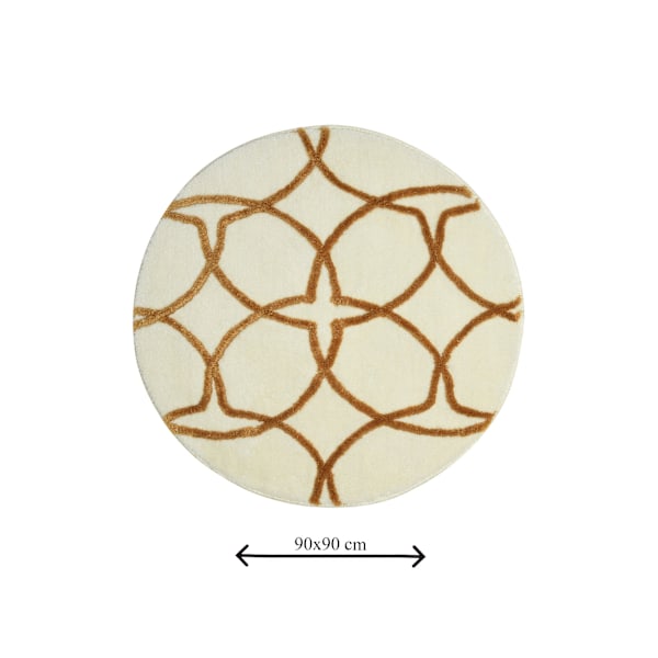 Akryyli Bathmat Bonne - kulta (90)