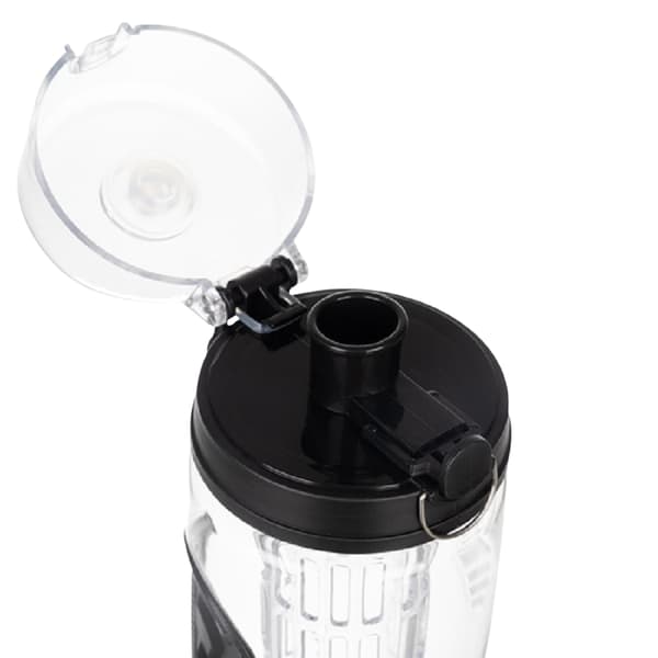 1L vandflaske med beholder