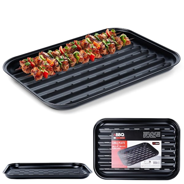 Perforerad Grillplåt med Non-Stick för Miljövänlig Grillning