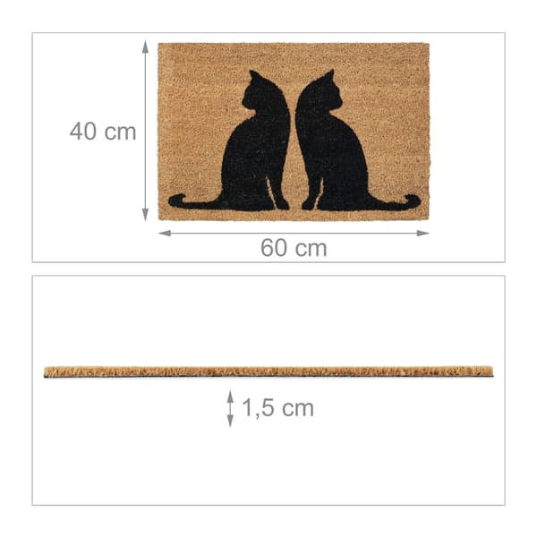Dörrmatta kokosfiberkatter