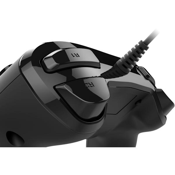 Nacon Wired Compact Controller - peliohjain, musta, PS4