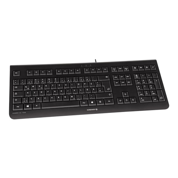 CHERRY KC 1000 - Keyboard - Fransk - Sort