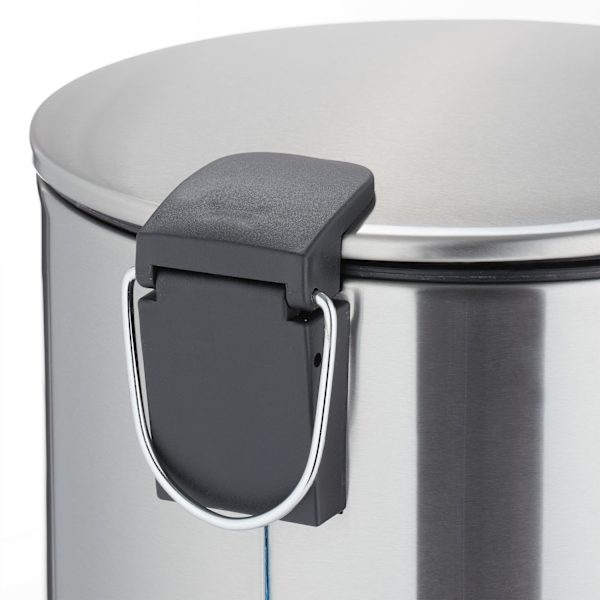 Pedalspand rustfrit stål 12 liter