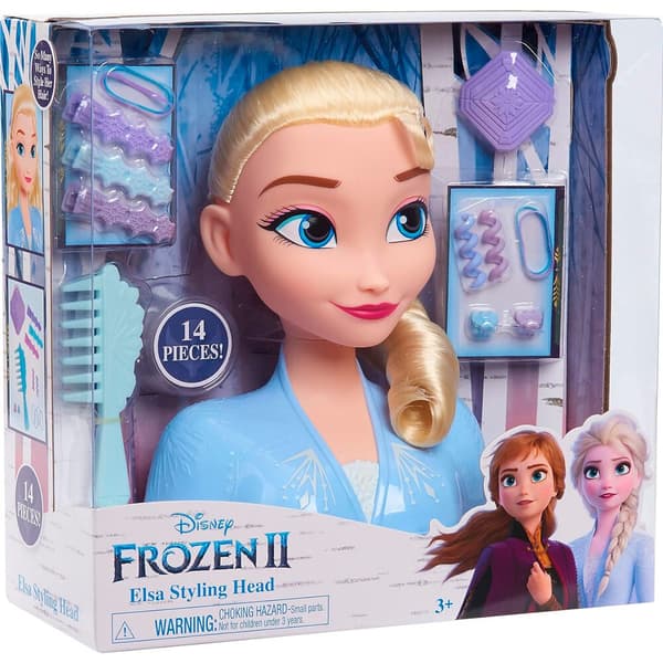 Frozen 2 Elsa Bust Figur – Samlerobjekt, detaljeret design