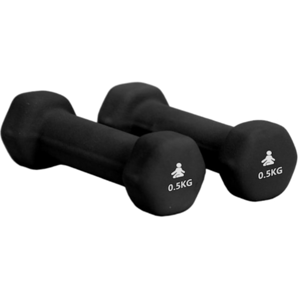 Premium håndvægte 2 x 0,5 kg