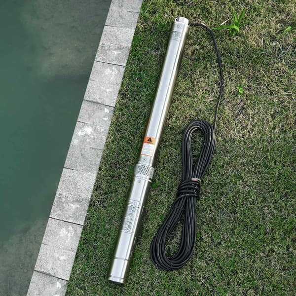 Dykpumpe til dyb brønd, 910 W, 100 L/min, 53 m