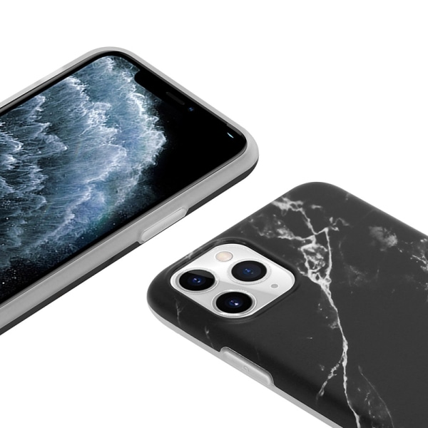 Crong Marble Fodral – Fodral för iPhone 11 Pro (svart)