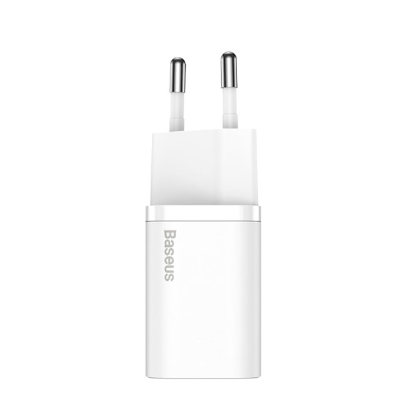 Supernopea USB-C 25 W Power Delivery Quick Charge -laturi - valkoinen