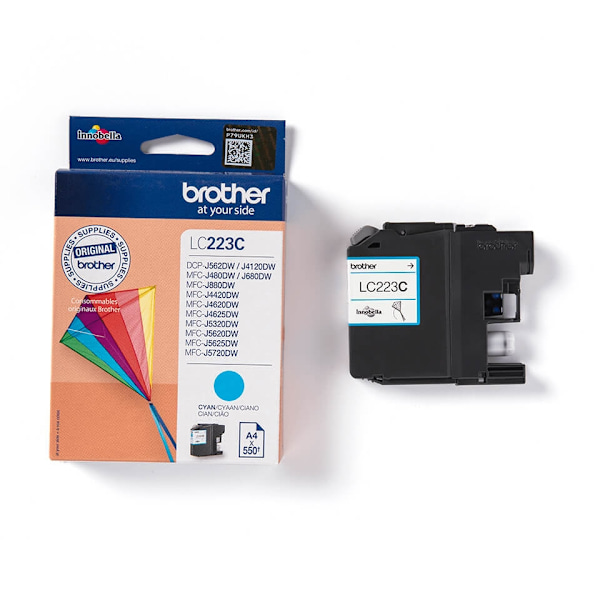 BROTHER muste LC223C LC-223 syaani