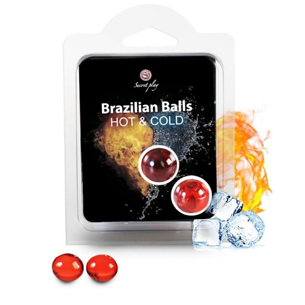 Secretplay - brasilianske bolde varme- og kuldeeffekt 2 enheder
