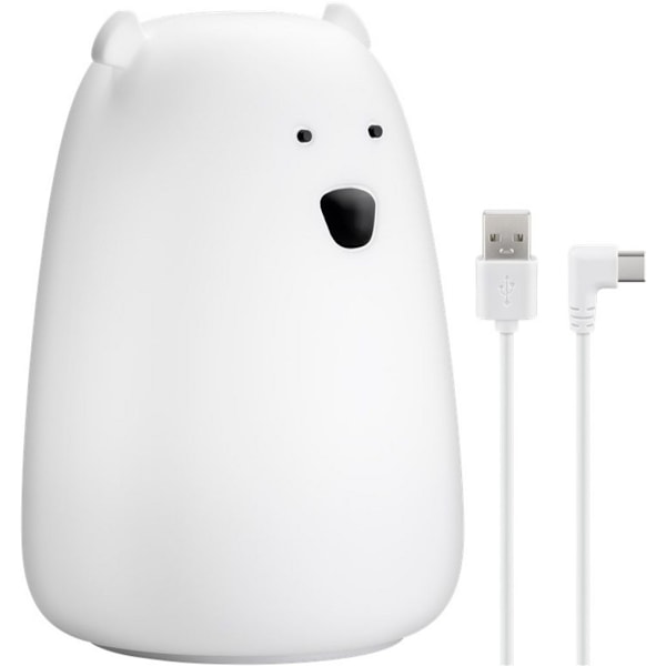 Goobay Polar Bear LED nattlampa