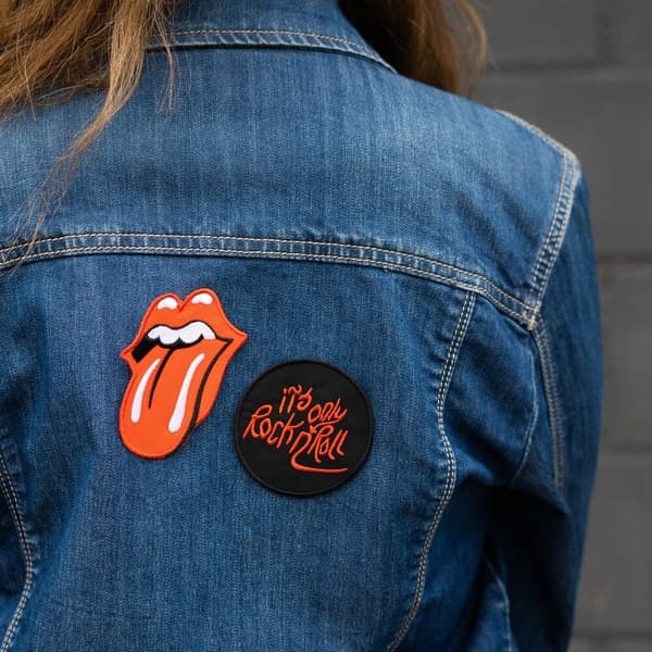 Rolling Stones 3-delt patchsæt til fans og samlere