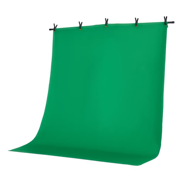 Fotobaggrundsstativsæt 5 x 6,5 fod, 3 tværstænger