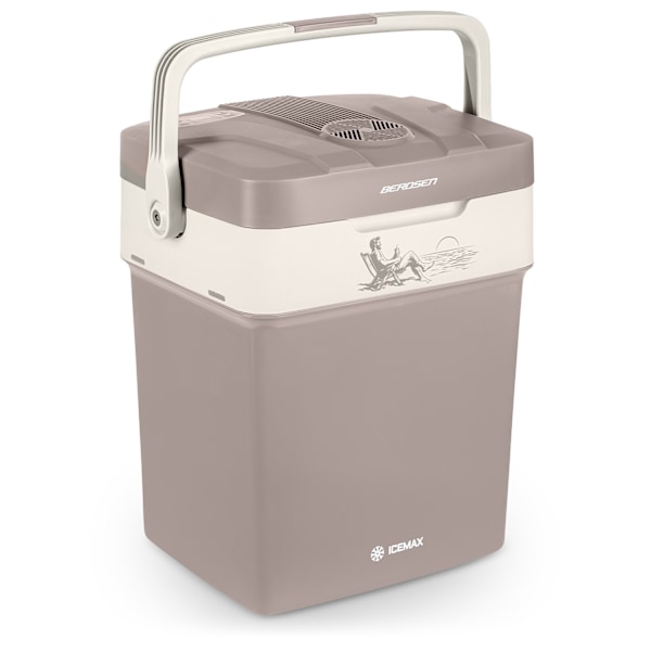 Berdsen Icemax turistkøleskab 29 liter ECO mode - mørkegrå