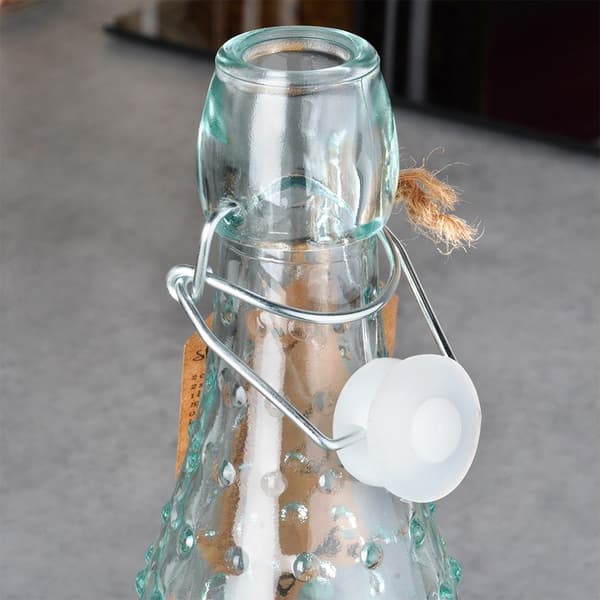 Flaska med clipsglas 500 ml