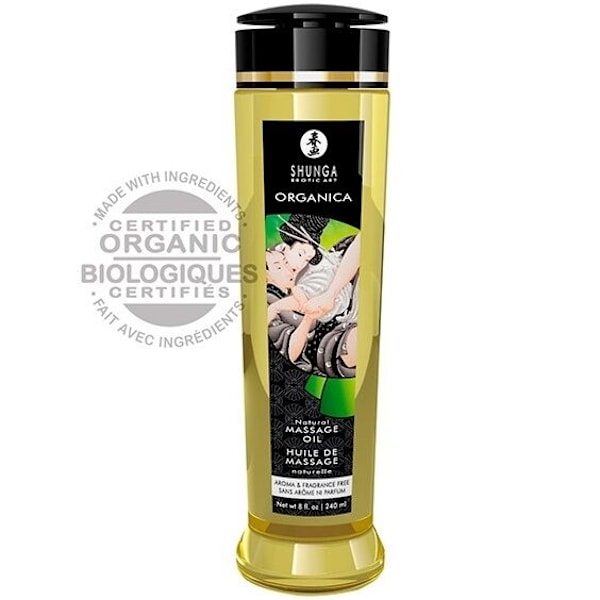 Shunga - Natural orgaaninen hierontaöljy 240 ml