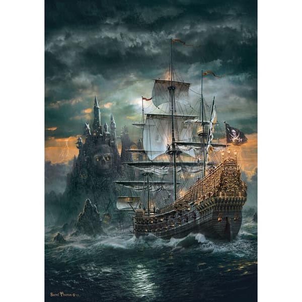 Piratskeppets pussel 1500 bitar