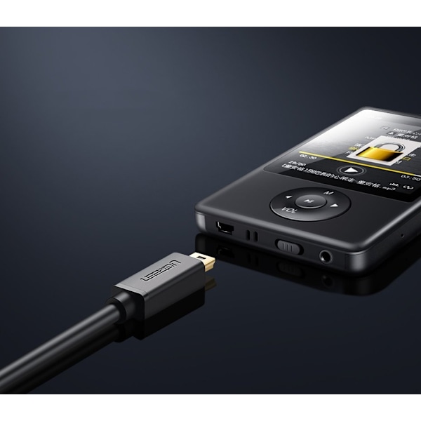 USB til miniUSB adapterkabel 480 Mbps 2m sort