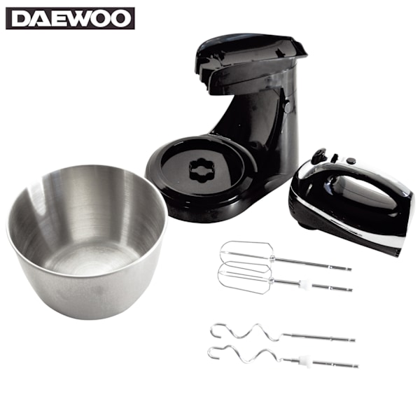 Daewoo SYM-1472: Handmixer med stativ & skål-300W
